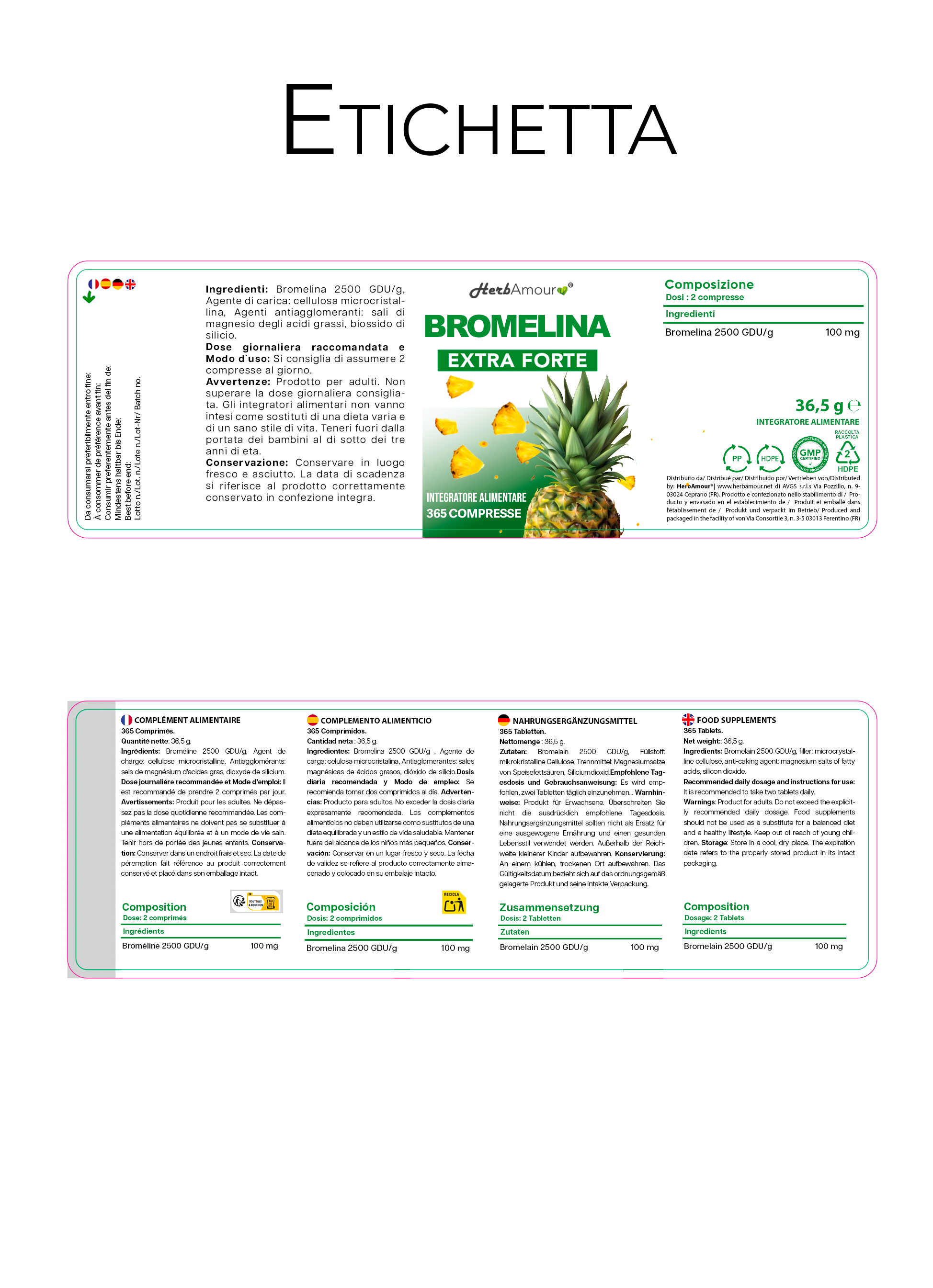 HerbAmour® Bromelina