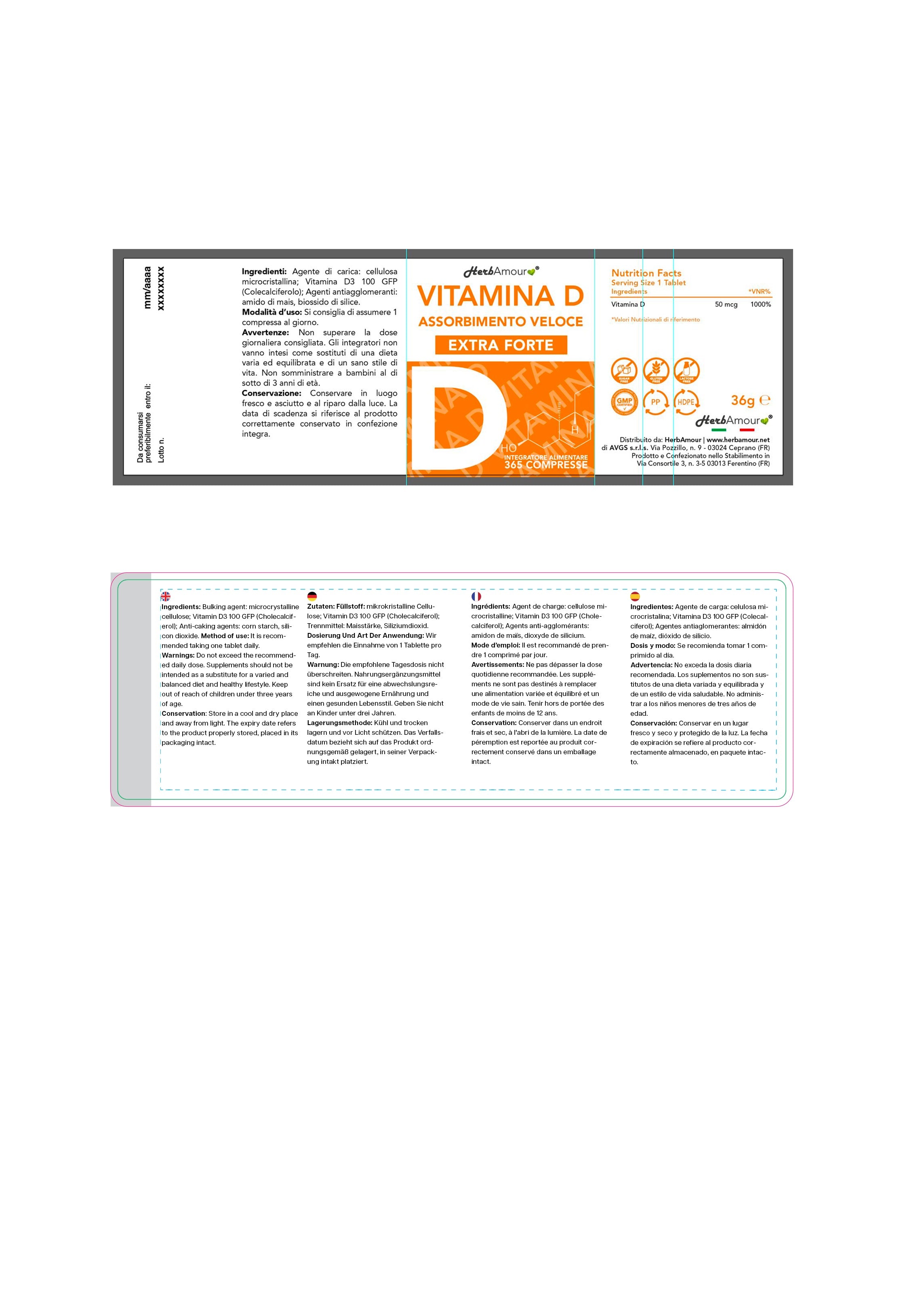 HerbAmour® Vitamina D
