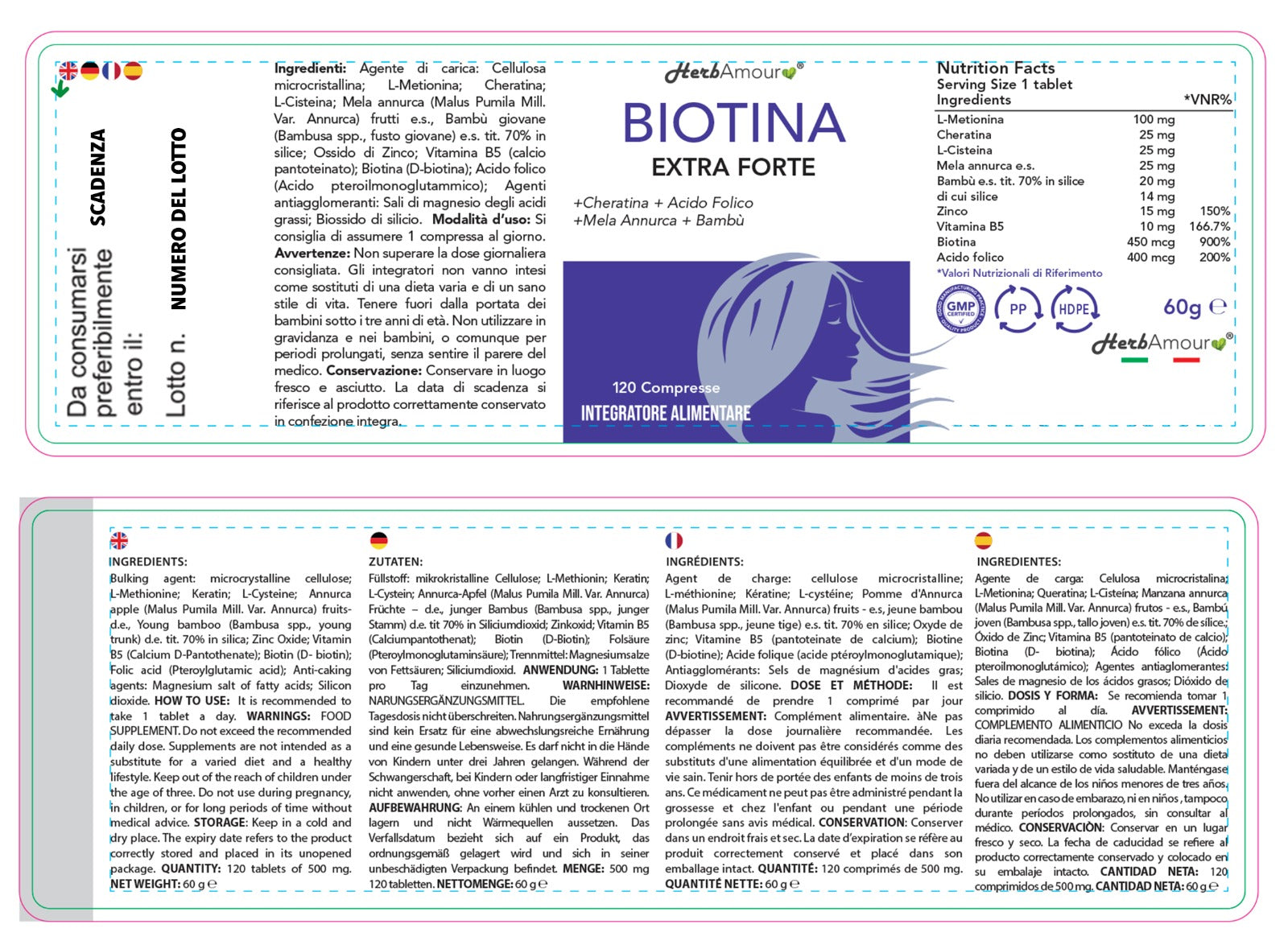 HerbAmour® Biotina