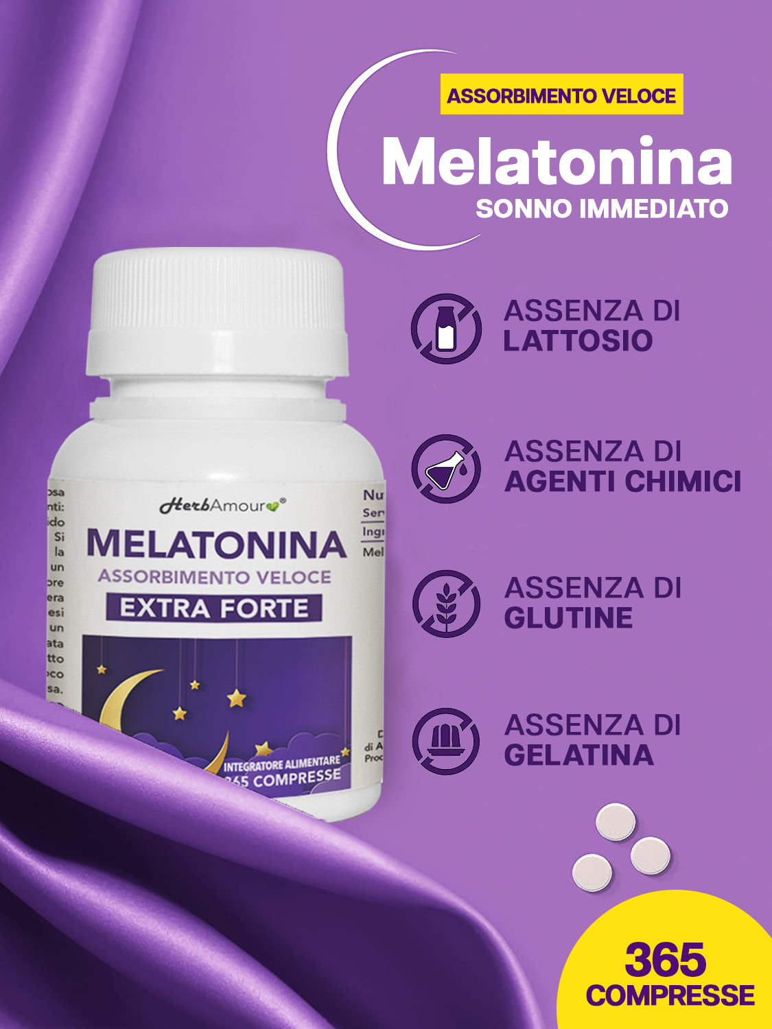 HerbAmour® Melatonina